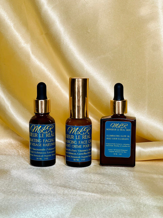 Monsieur Le Réal SKIN Revolutionizing 3-Step Facial Set